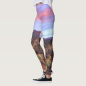 Landschap woestijnzon leggings (Links)