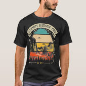 Landschap Yosemite National Park Retro Tunnel Uitz T-shirt (Voorkant)