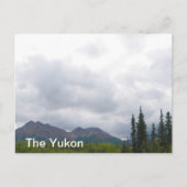 Landschap Yukon Briefkaart (Voorkant)