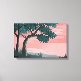 Landschap | Zazzle_Growshop. Canvas Afdruk