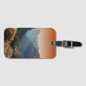 Landschap Zion National Park Bagagelabel (Voorkant (horizontaal))