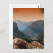 Landschap Zion National Park Briefkaart (Voorkant / Achterkant)
