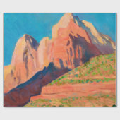 Landschap Zion National Park van Maynard Dixon Cadeaupapier (Vlak)