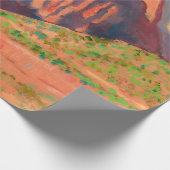 Landschap Zion National Park van Maynard Dixon Cadeaupapier (Hoek)