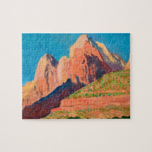 Landschap Zion National Park van Maynard Dixon Legpuzzel (Horizontaal)