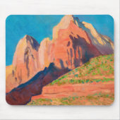 Landschap Zion National Park van Maynard Dixon Muismat (Voorkant)