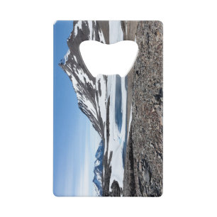 Landschap Zuid-Georgië Kredietkaart Flessenopener