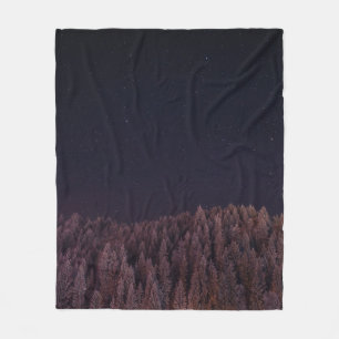 LANDSCHAPE FOTO VAN BOMEN FLEECE DEKEN