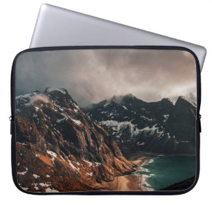 LANDSCHAPE FOTOGRAFIE VAN BROWN MOUNTAIN IN HET VL LAPTOP SLEEVE