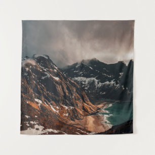 LANDSCHAPE FOTOGRAFIE VAN BROWN MOUNTAIN IN HET VL WANDKLEED