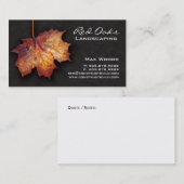 Landschapelleder Visitekaartje (Voorkant / Achterkant)