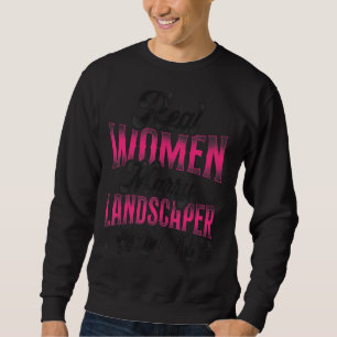 Landschappelijk landschap landschapsarchitect vrou trui