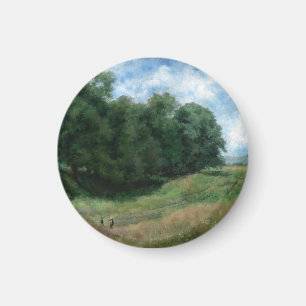 Landschappelijk Landschaps Pad – Vintage Landschap Magneet