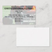 Landschappelijk landschapsonderhoud visitekaartje (Voorkant / Achterkant)