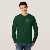 Landschappelijk ontwerp grasgrasgrassnijdende Sjab T-shirt (Voorkant volledig)