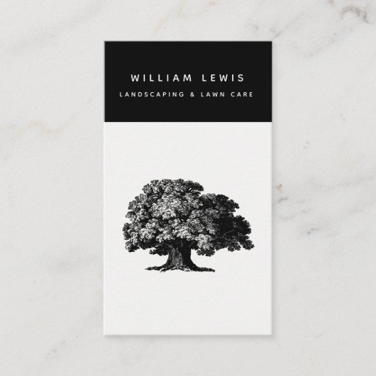 Landschappelijke media met landschapszorg QR-code Visitekaartje (Voorkant)