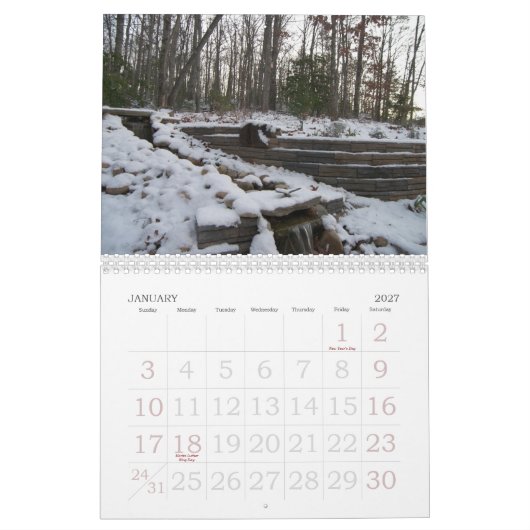 Landschappen 2009 kalender (Jan 2027)