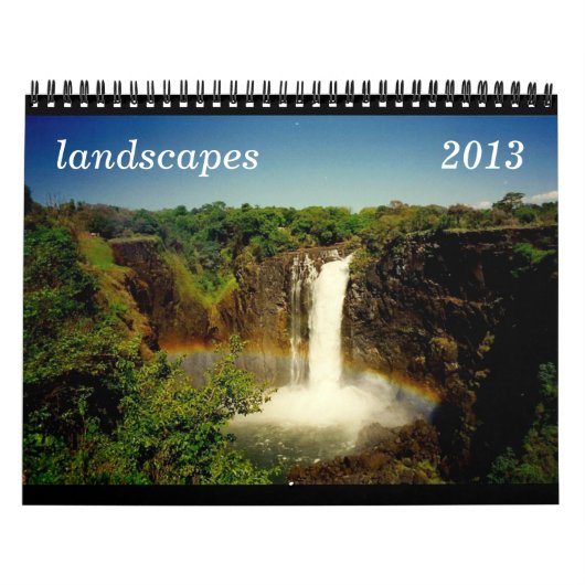 landschappen 2013 kalender (Hoes)