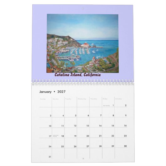 Landschappen 2015 kalender (Jan 2027)