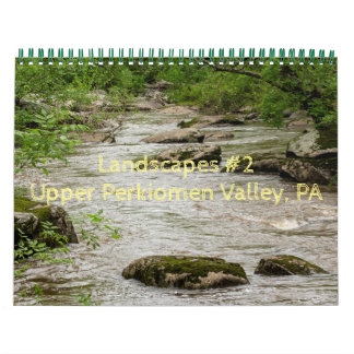 Landschappen #2 Perkiomen Valley PA Kalender
