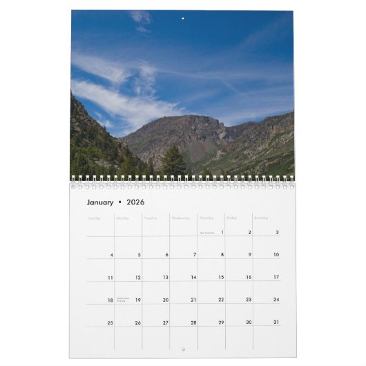 Landschappen en zeeslakken 2015 kalender (Jan 2026)