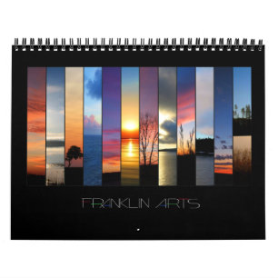 Landschappen en zeeslakken in 2012 kalender