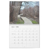 Landschappen naar de chartale agenda kalender (Mar 2026)