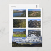 Landschappen van Cyprus Briefkaart (Voorkant / Achterkant)