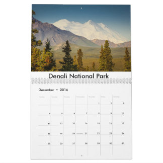 Landschappen van het Nationaal Park Kalender