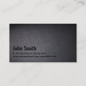 Landschapsarchitect Landscapp Bold Black Visitekaartje (Achterkant)