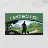 landschapsarchitectenbureau visitekaartje (Voorkant)