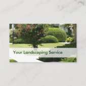Landschapsarchitectuur Gazon maaien Moderne Visite Visitekaartje (Voorkant)