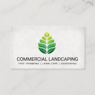 Landschapsarchitectuur Groene Blad Logo Tuiniere Visitekaartje