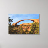 Landschapsarchitectuur in Arches National Park Canvas Afdruk (Voorkant)