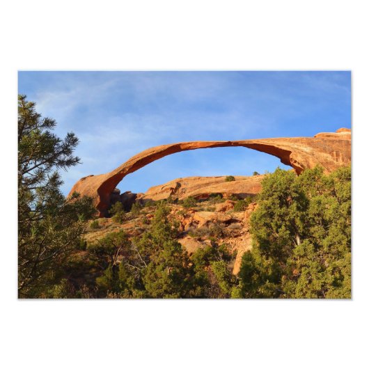 Landschapsarchitectuur in Arches National Park Foto Afdruk (Voorkant)