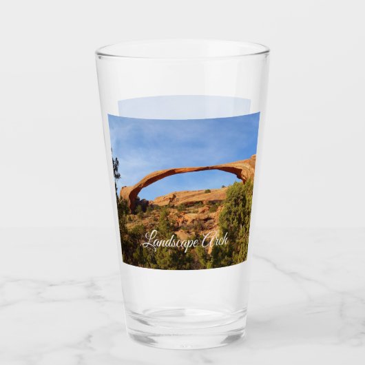 Landschapsarchitectuur in Arches National Park Glas (Voorkant)