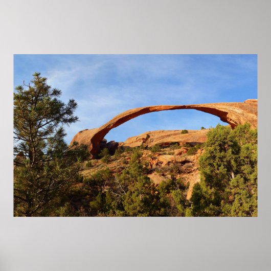 Landschapsarchitectuur in Arches National Park Poster (Voorkant)