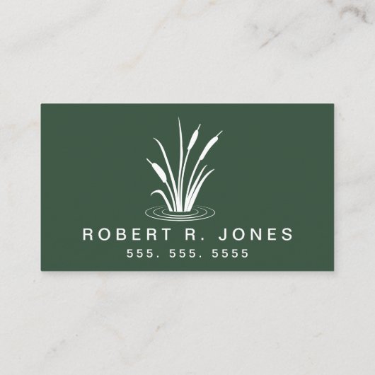 Landschapsarchitectuur Service Professioneel Lands Visitekaartje (Achterkant)