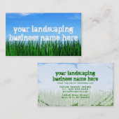 landschapsarchitectuur visitekaartje (Voorkant / Achterkant)