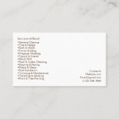  landschapsarchitectuur Visitekaartjes (Achterkant)