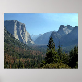Landschapsarchitectuur Yosemite Park Poster