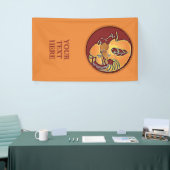 LandschapsButton - Kokopelli Moon Feather 1 Spandoek (Beurs)