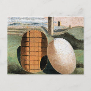 Landschapscompositie beroemd schilderij van Paul N Briefkaart