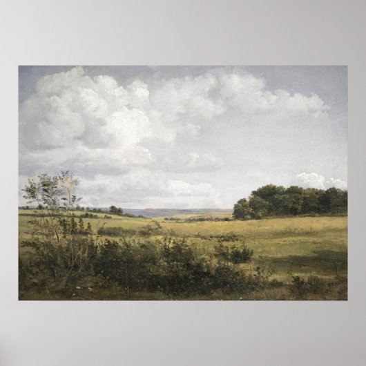  landschapsdruk Engels landland Poster (Voorkant)