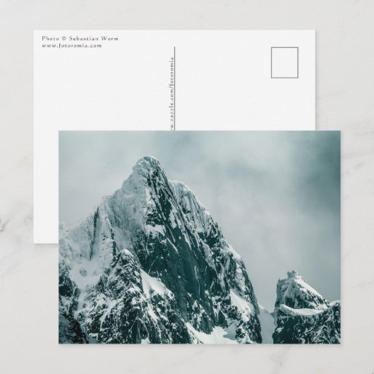 Landschapsfoto Arctic Mountain Briefkaart (Voorkant / Achterkant)