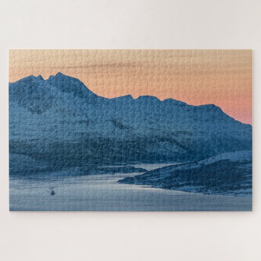 Landschapsfoto Arctic Mountain Legpuzzel (Horizontaal)
