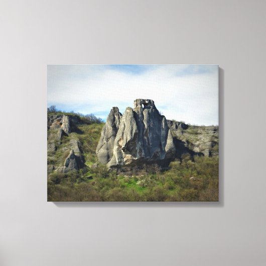 Landschapsfoto Canvas Print (Voorkant)