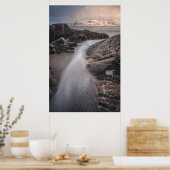 Landschapsfoto langs de kust poster (Keuken)
