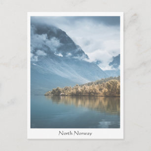 Landschapsfoto Noord-Noorwegen Briefkaart