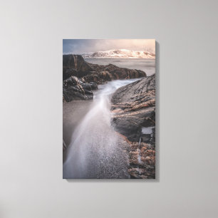 Landschapsfoto Noorwegen Canvas Afdruk